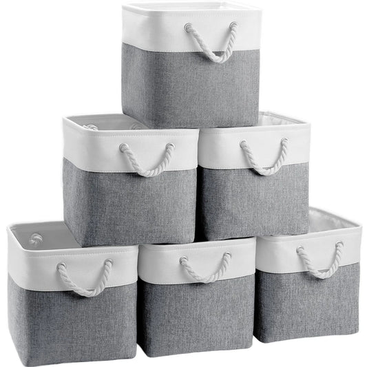 Cubos Organizadores de Tela 11x11 – Pack de 6