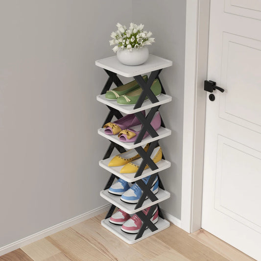 Torre Zapatera Vertical Compacta de 6 Niveles