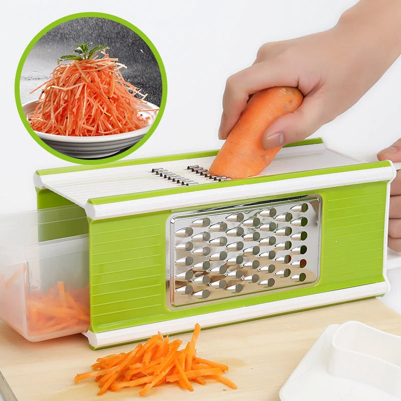5-in-1 Multifunctional Vegetable Slicer and Grater