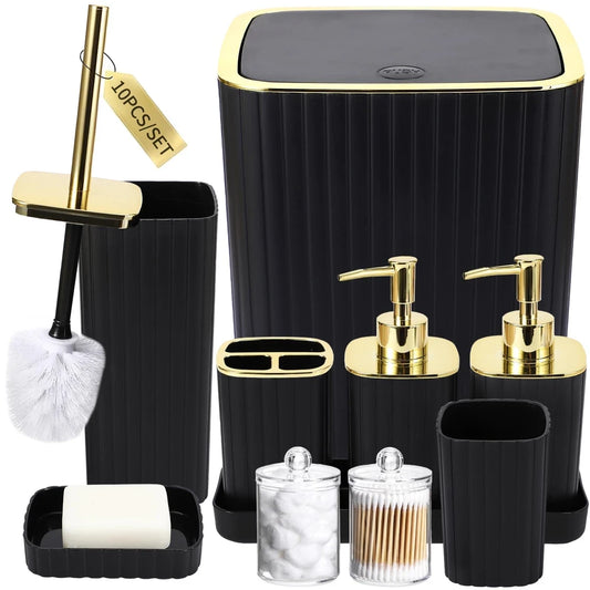 Set de Accesorios para Baño XLHOMO - Espléndido Set de Baño 10 Piezas