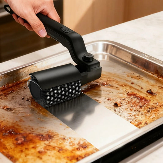 Cepillo Limpiador Eléctrico para Parrillas de Barbacoa
