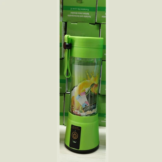 Licuadora Portatil 15W con USB – 380ml, Cuchillas Multiples para Batidos y Smoothies