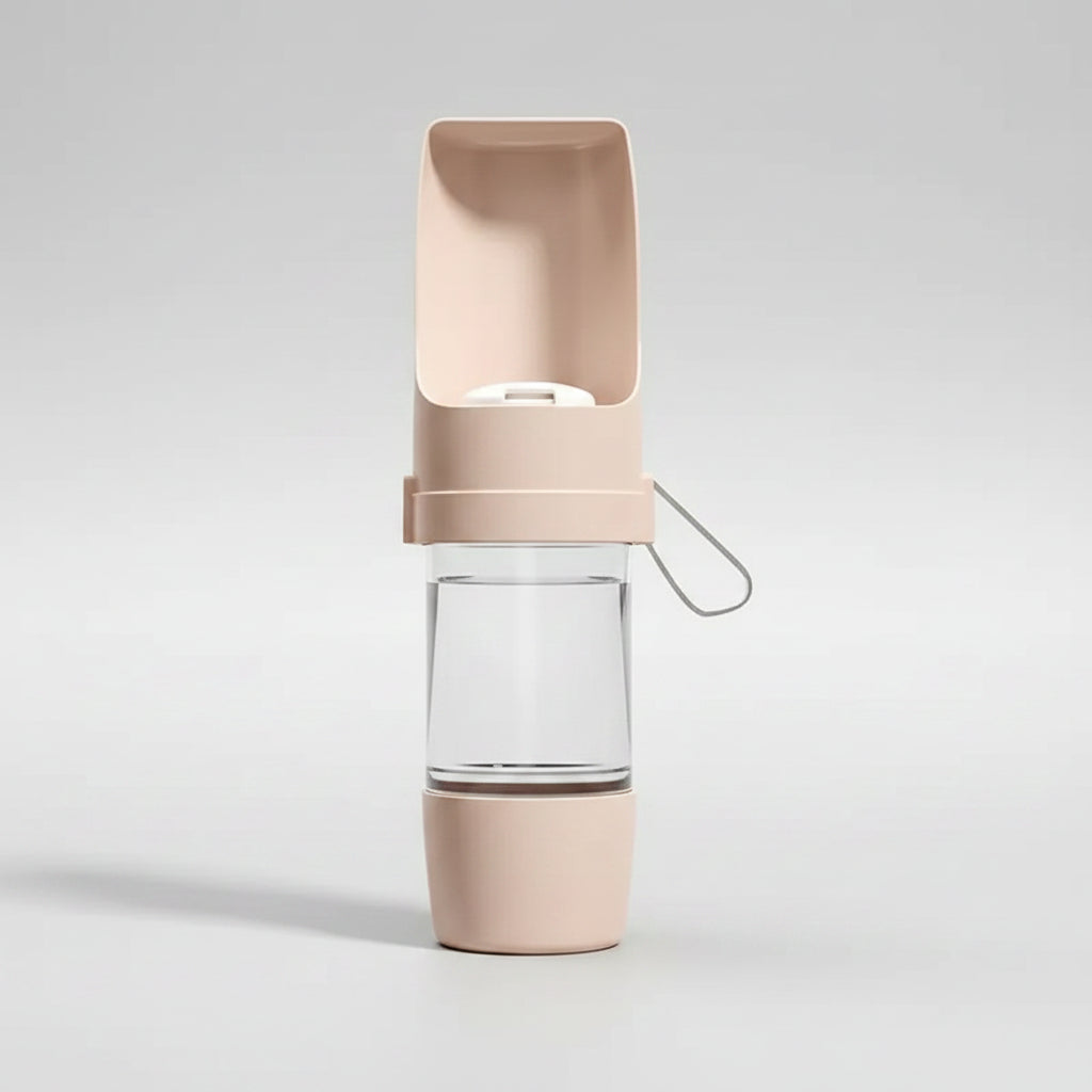 2-in-1 Pet Travel Water Bottle