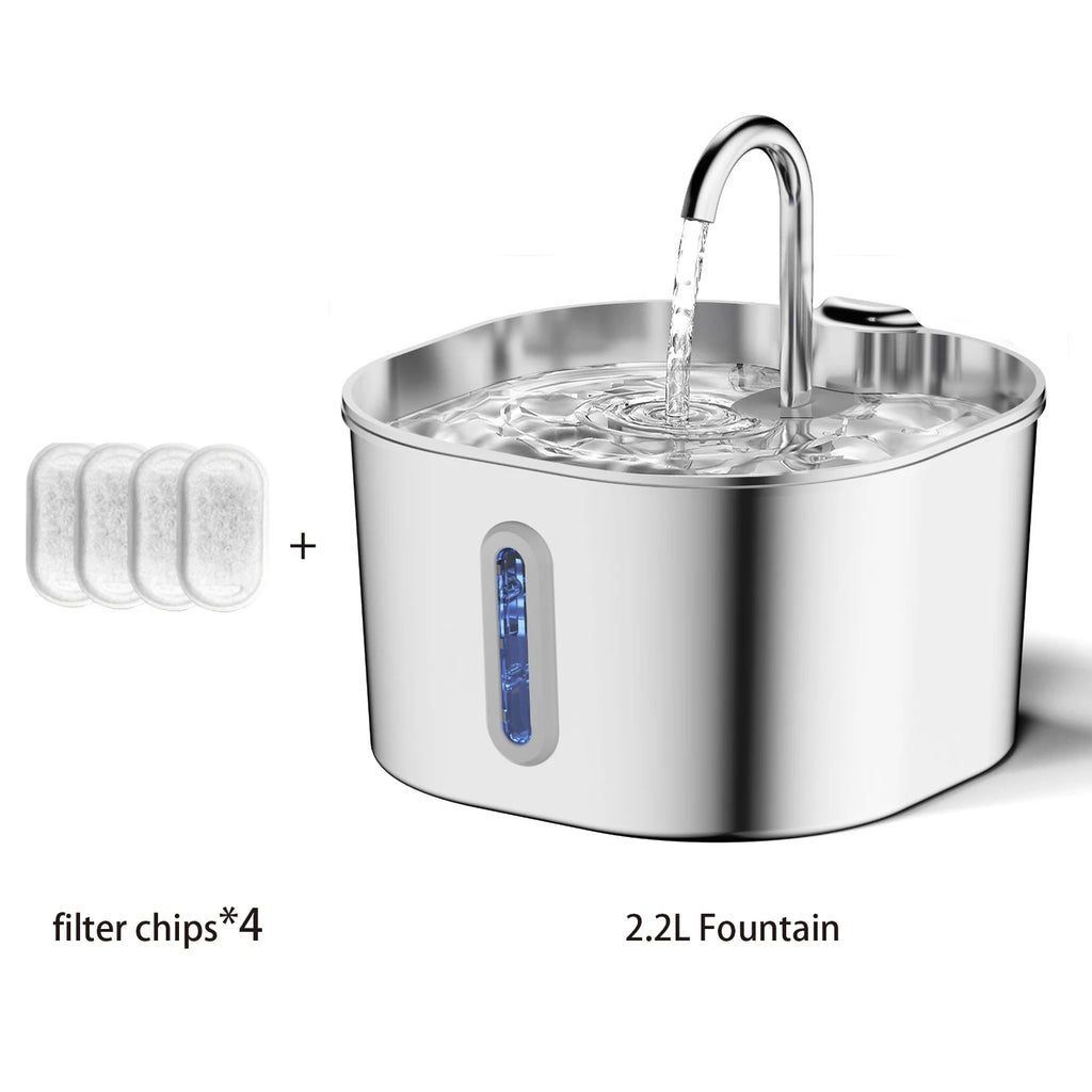 Automatic Cat Water Fountain 2.2L