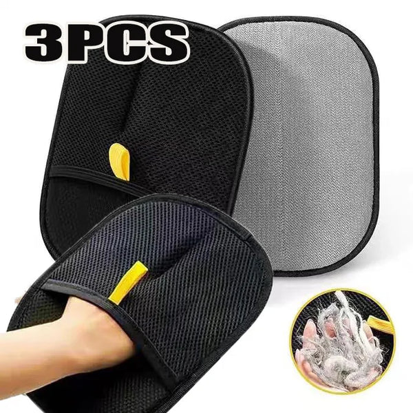 Fur-Free Pet Grooming Gloves