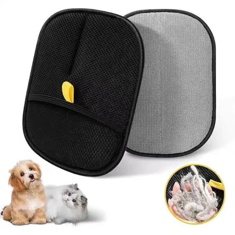 Deshedding Pet Grooming Gloves