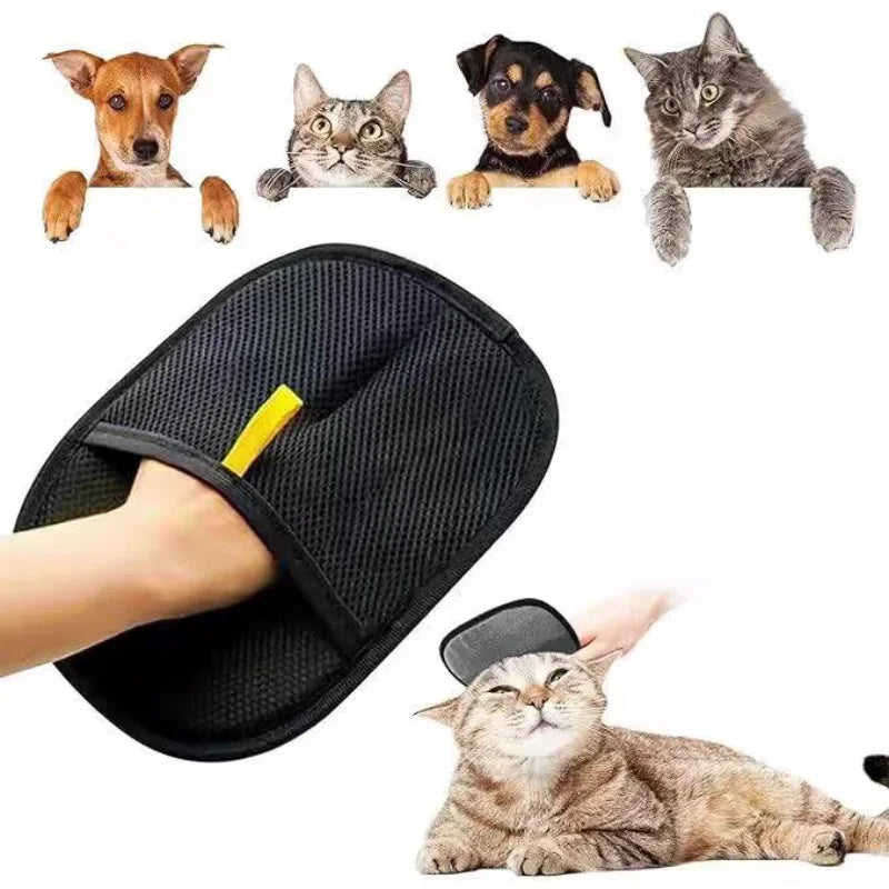 Deshedding Pet Grooming Gloves
