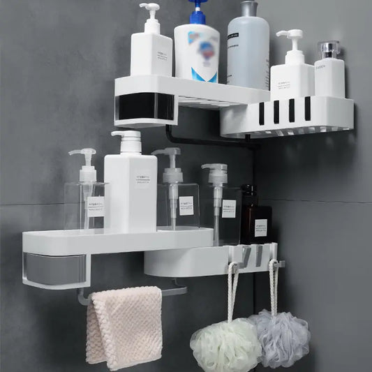 Caddy Esquinero Sin Perforaciones para Baño